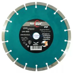 Vágókorong gyémánt 230X2,6X10XX16X22.2 UNI Fogazott 