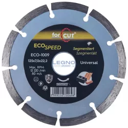 Vágókorong gyémánt 125X2X7X9X22.2 ECO fogazott