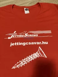 Női póló M (Piros)